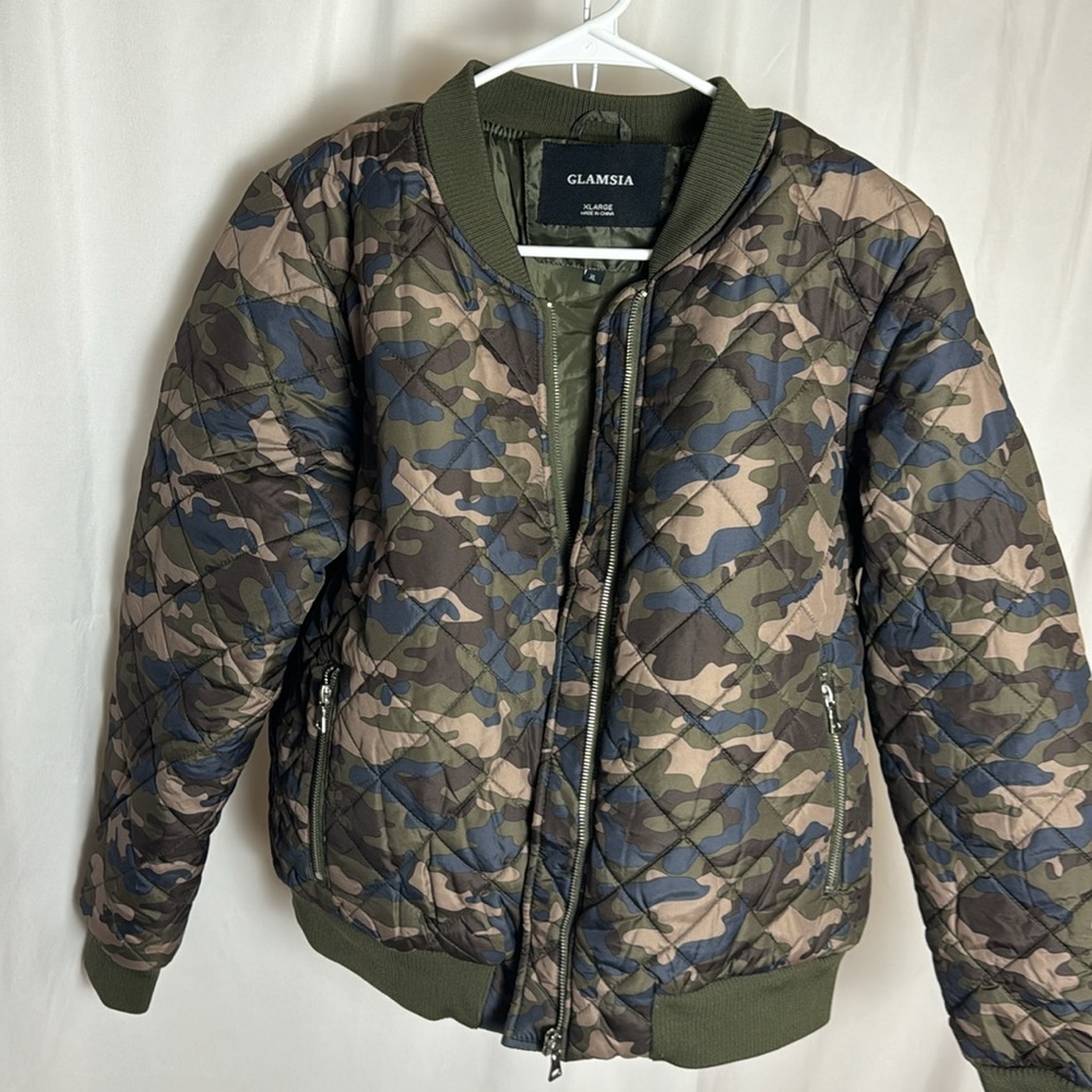 NWT Glamsia Camo Coat - Picture 6 of 6